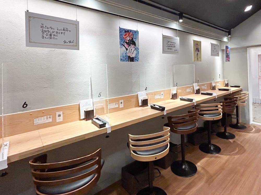 怪盗セイント・テール Anniversary CAFE店内